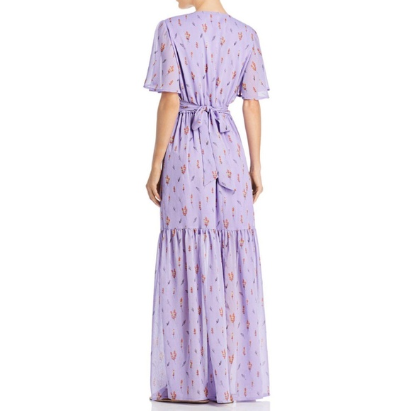 NWOT RENAMED Tashsa Ruffled Floral Maxi Dress #RR2 - Picture 2 of 8